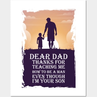 Fathers Day shirt gift all ages Posters and Art